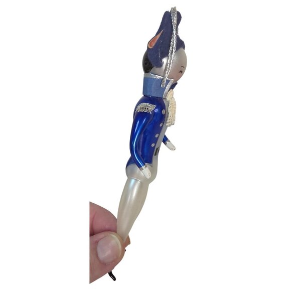 Vintage De Carlini Italian Blown Glass Christmas Ornament Set of 3 - Picture 12 of 16